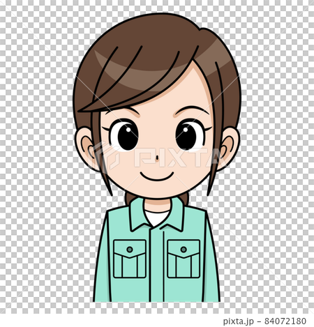 作業員の女性 84072180