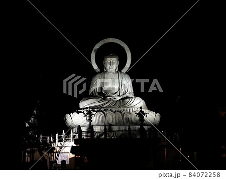 高岡大仏 夜景 4 84072258