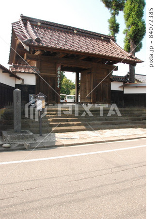 大督寺の門(山形県鶴岡市家中新町) 大督寺の門(山形県鶴岡市家中新町) 84072385