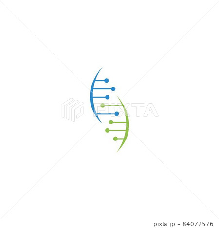 DNA illustration vector DNA illustration vector 84072576