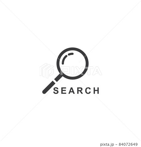 Loupe icon vector Loupe icon vector 84072649