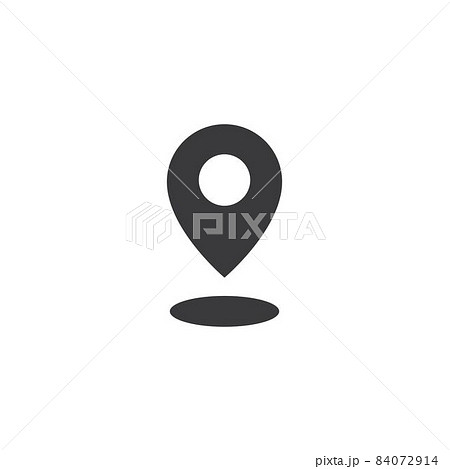Location point sign and symbol 84072914