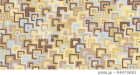 Geometric pattern with square shape overlapping Geometric pattern with square shape overlapping 84073681