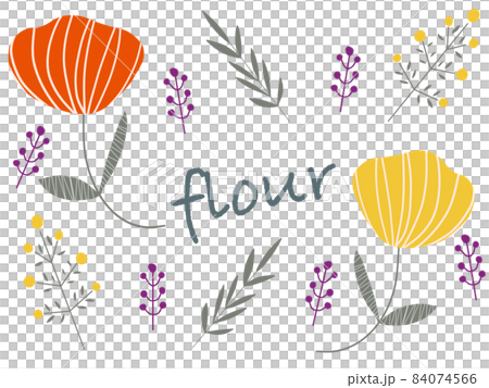 Flower design illustration Flower design illustration 84074566