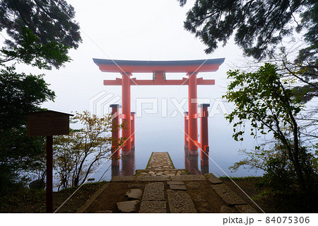 箱根神社 平和の鳥居 箱根神社 平和の鳥居 84075306