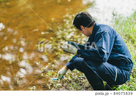 池の水質調査 池の水質調査 84075839
