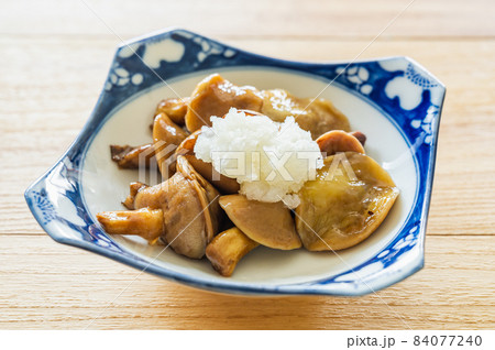 天然きのこのみぞれ和え 84077240