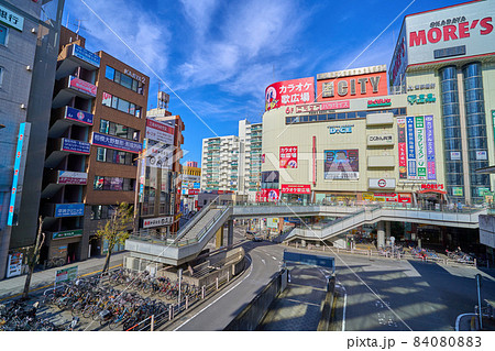 神奈川県相模原市南区相模大野3丁目から相模大野駅(北口)周辺を見る 神奈川県相模原市南区相模大野3丁目から相模大野駅(北口)周辺を見る 84080883