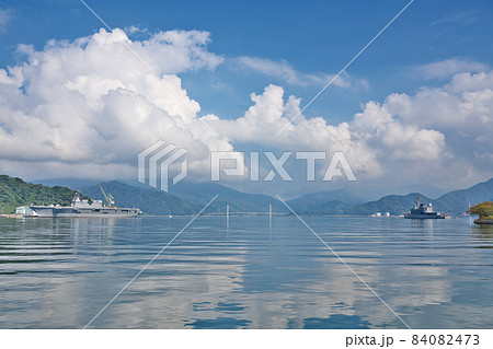 【舞鶴港 (海上自衛隊)】 京都府舞鶴市北吸 【舞鶴港 (海上自衛隊)】 京都府舞鶴市北吸 84082473