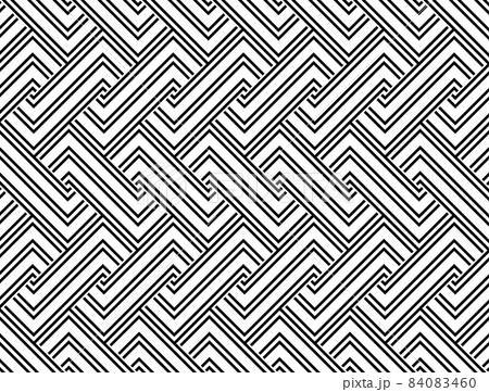 Abstract geometric pattern with stripes, lines. Seamless  84083460