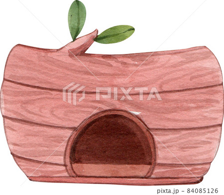 Wood toy watercolor Wood toy watercolor 84085126