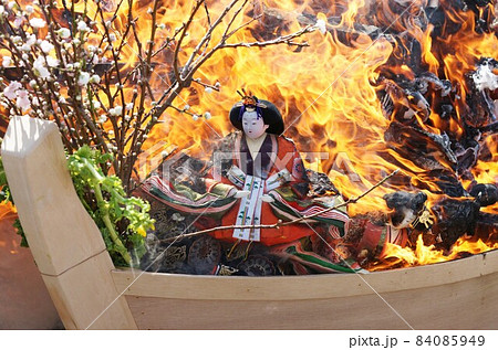 雛流し　フィナーレ　淡島神社　和歌山県 84085949