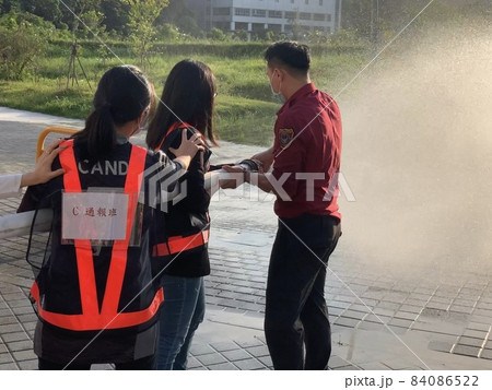 消防訓練 防火訓練 機動飛行 84086522