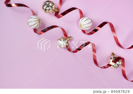 クリスマス 愛 ピンク 84087629