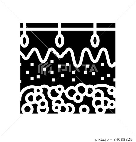 skin human organ glyph icon vector illustration 84088829