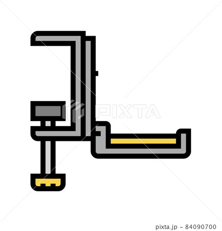 headphone hanger color icon vector illustration 84090700