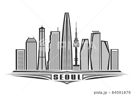 Vector illustration of Seoul 84091879