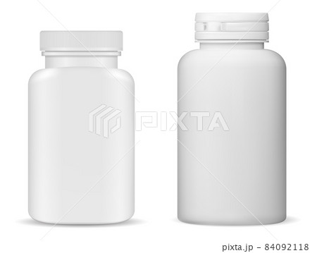 Supplement bottle mockup. Vitamin pill bottle Supplement bottle mockup. Vitamin pill bottle 84092118