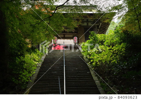 金剛輪寺（近江西国第十五番札所）／ 二天門(重要文化財)　【滋賀県愛荘町】 84093623