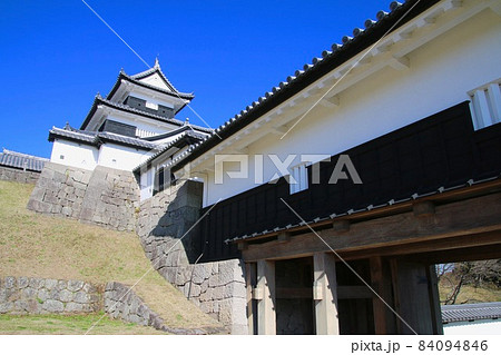 秋の小峰城(福島県・白河市) 秋の小峰城(福島県・白河市) 84094846