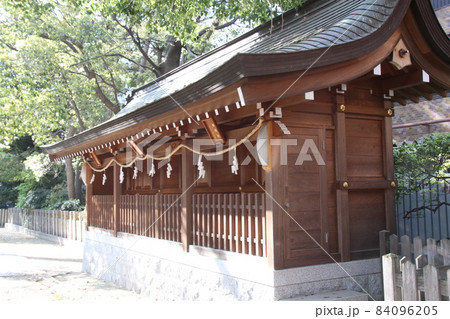 大阪市鶴見区にある「阿遅速雄神社」 84096205