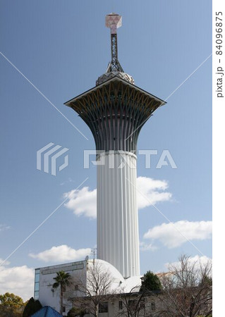 花博記念公園鶴見緑地の「展望塔(いのちの塔)」(閉館) 花博記念公園鶴見緑地の「展望塔(いのちの塔)」(閉館) 84096875