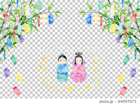 Tanabata Festival-Orihime, Hikoboshi, and Tanabata Ornament Tanabata Festival-Orihime, Hikoboshi, and Tanabata Ornament 84097071