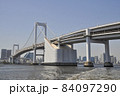 海上から見るレインボーブリッジ 海上から見るレインボーブリッジ 84097290