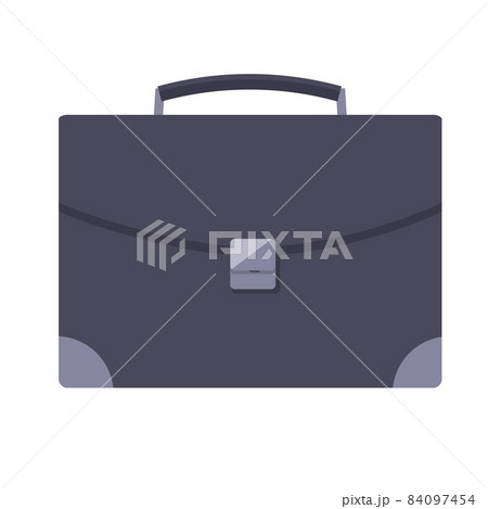 Leather Briefcase with Metal Lock, Businessman Bag 84097454