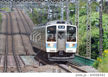 中央本線　四方津－上野原　JR東日本　211系　N608編成（長野） 84098482
