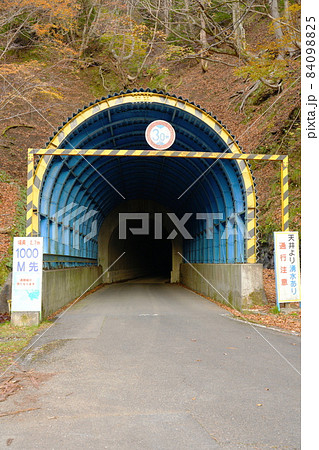 紅葉の馬坂トンネル 紅葉の馬坂トンネル 84098825