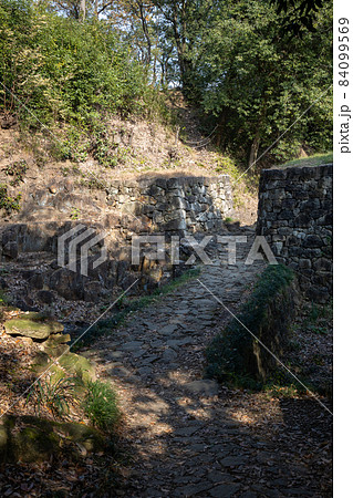 史跡金山城跡　物見台下虎口 84099569