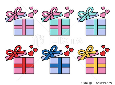 プレゼント　アイコン　セット 84099779
