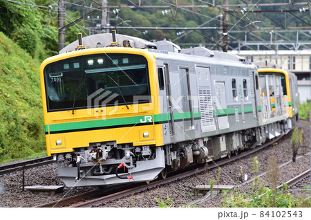 中央本線　上野原　JR東日本　GV-E197系　TS-01編成（高崎） 84102543