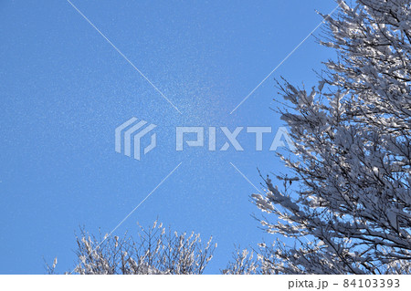 ダイヤモンドダストと青空 84103393