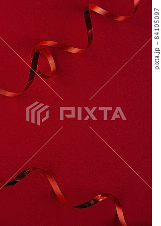 リボン 赤い 記念日 84105097