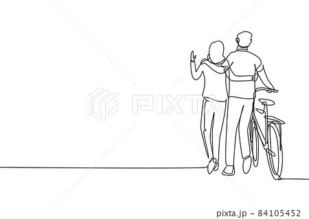 Single continuous line drawing of Las Vegas - Stock Illustration  [70176344] - PIXTA