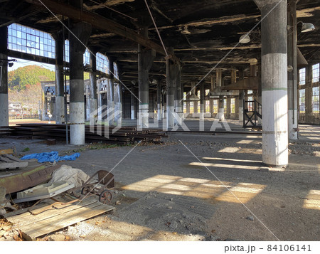 豊後森機関庫の内部 84106141