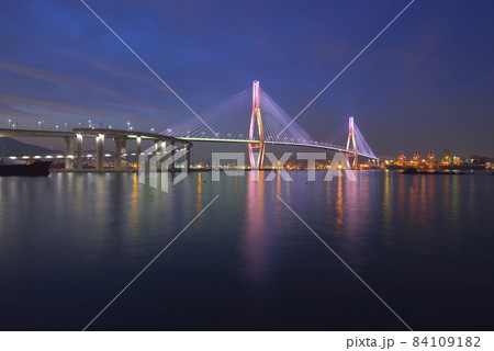 釜山港大橋 風景 大橋 84109182