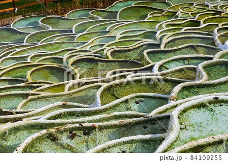 Illustration of colorful thermal spa Egerszalok 84109255