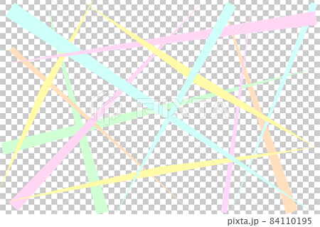 Random line background in pastel colors - Stock Illustration [84110195 ...