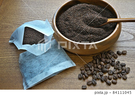 コーヒー豆かすの再利用イメージ コーヒー豆かすの再利用イメージ 84111045