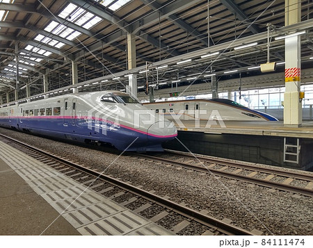 新潟駅  停車中の新幹線 トキ 84111474