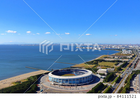 千葉マリンスタジアム　富士山、スカイツリー方面への眺め 84111521