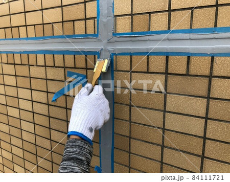 シーリング工事のへら押え 84111721