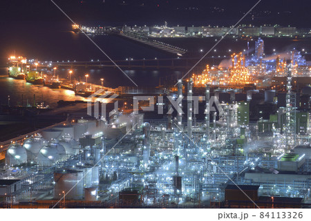 夜景 全羅南道 麗水市 84113326