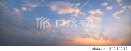 The sky and clouds in the evening The sky and clouds in the evening 84114115