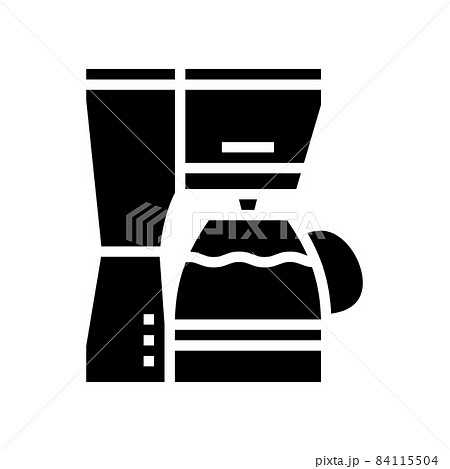 maker coffee electronic device glyph icon vector illustration maker coffee electronic device glyph icon vector illustration 84115504