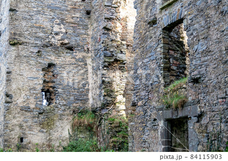 The remains of Raphoe castle in County Donegal - Ireland The remains of Raphoe castle in County Donegal - Ireland 84115903