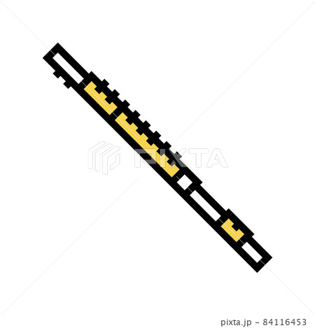 flute music playing instrument color icon vector illustration flute music playing instrument color icon vector illustration 84116453